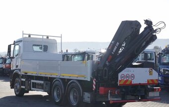 Mercedes-Benz AROCS 2643-6x4-Valník+HR-HIAB 228E-3–EURO 6 - 5