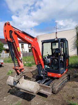 Minibager minirypadlo kubota kx 027-4 - 5