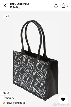 Kabelka originál Karl Lagerfeld s visačkou - 5