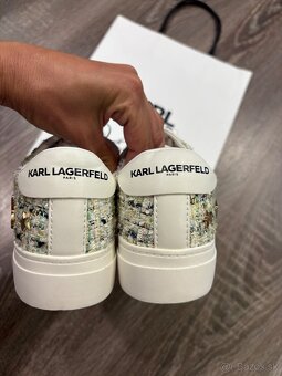 Karl Lagerfeld damske kožene tenisky č.36 - 5