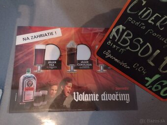 Predám plechové cedule a barové gumy - 5