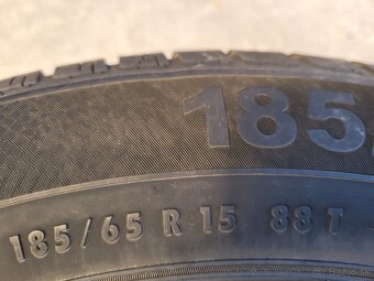 PLECHOVE DISKY 4X100 ORIGINAL OPEL 185/65 R15 - 5