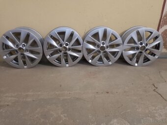 Elektróny 5x100 R15 škoda Fabia 3 - 5