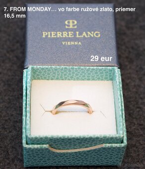 PRSTEN - PIERRE LANG - 5