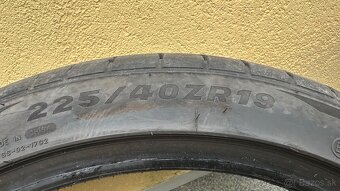 Predam Pnematiky 225/45R19 ako nove 2 kusi a jednu 245/35R19 - 5