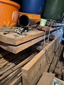 Predám drevené dosky, hranoly, foršty - 5