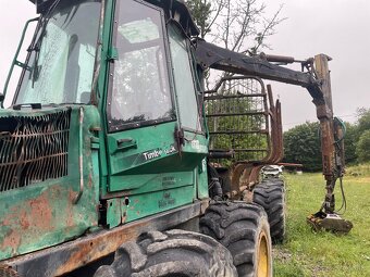 Timberjack 1110 vyvozka - 5