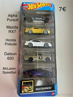 Hot Wheels 2-pack, 5-pack (1x matchbox) - 5