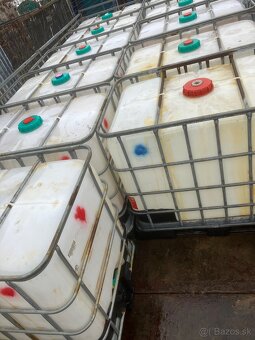 Plastová nádrž 600 L IBC kontajner 70-BB ZV LC NR - 5