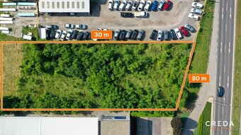 CREDA | predaj pozemok na hlavnom ťahu, Nitra, Novozámocká u - 5