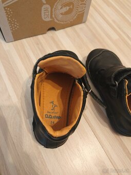 Detské kožené barefoot topánky D.D.STEP - 5