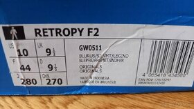 ADIDAS RETROPY F2 44 / 9.5 - 5