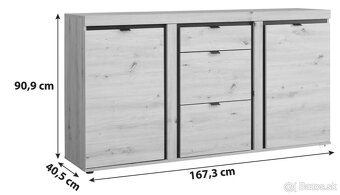 KOMODA NYON Möbelix - 5