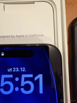iPhone 15 PRO 512GB NÁDHERNÝ STAV 88% BATÉRIA - 5