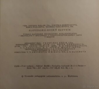 Učebnice slovenského pravopisu a slovensko-ruský slovník - 5
