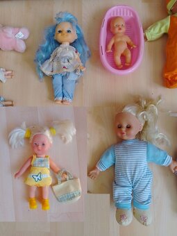 Bábiky Barbie, klasické, látkové aj malé na tortu - 5