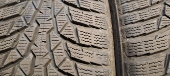 Predám 4ks jazdené zimné 225/45r17-91H Nokian - 5