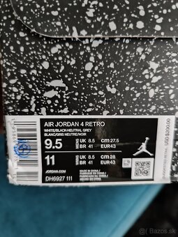 Jordan 4 miliardy black retro - 5