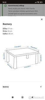 MAMMUT Detský stolík a dve stoličky - 5
