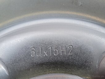PLECHOVE DISKY RENAULT DACIA 4x100 185/60 R15 XL - 5