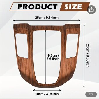 Kryt okolo tlacidiel a radenia Honda cr v 5 - 5