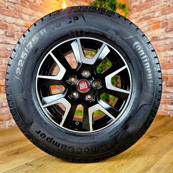 Alu R16 5x118 orig. FIAT DUCATO+ letné pneu 235/65R16C - 5