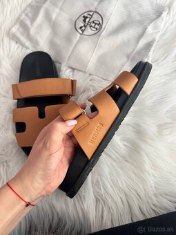 Hermes šľapky chypre - 5