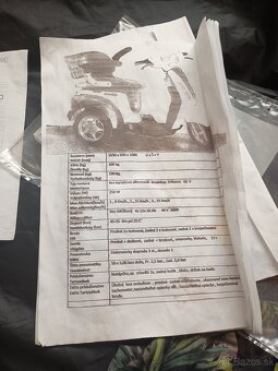 Elektrický invalidný vozík - 5