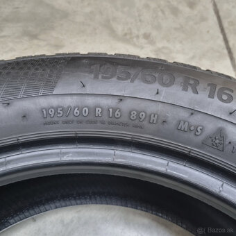 Zimné pneumatiky 195/60 R16 CONTINENTAL - 5