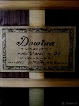 Predam celomasivnu gitaru Dowina Chardonnay+kufor. - 5