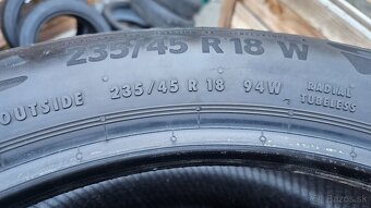Letne pneumatiky 235/45 r18 continental - 5