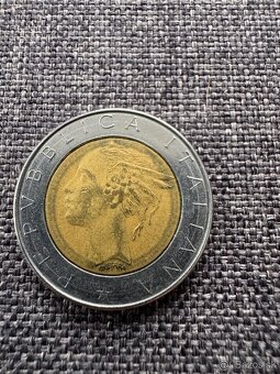 Taliansko : 500 Lír 2 ks (1986, 1984) + 100 Lír 2 ks + 50 Lí - 5