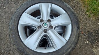 Na prodej: Originální ALU kola Škoda 17" s pneumat - 5
