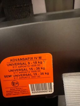 autosedačka Britax Romer - 5