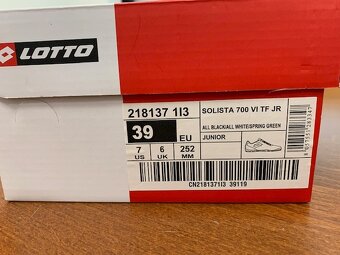 Detské turf-kopačky LOTTO Solista 700 VI TF Jr. - 5