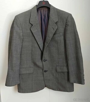 SET 2x pánske sako (modré, sivé) - 5