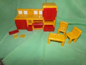 retro hračka  STAVEBNICA PLASTICANT - top stav - 5