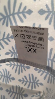 Dámske šaty modré Xxl trojštvrťový rukáv - 5