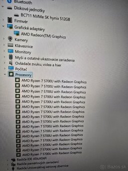Dotykovy otocny Dell Inspiron 7415 s 512gb ssd diskom 16gb r - 5
