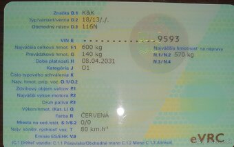 Prívesný vozík s plachtou - 5