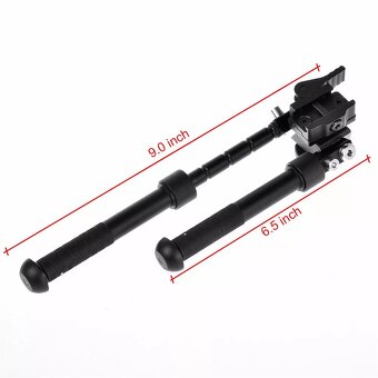 Bipod dvojnožka na weaver lištu a picantinny. - 5