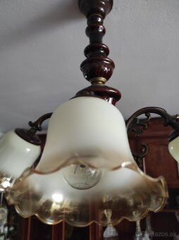 Retro luster a lampa do obyvacky - 5