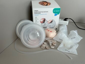BABYONO Odsávačka materského mlieka elektrická Double Twinny - 5