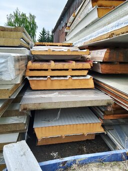 Pur panely jádro Pur, minerální vata stěnový a střešní - 5