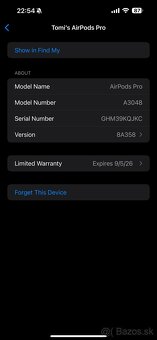 Predám Apple AirPods Pro (2. generácie) s MagSafe puzdrom - 5