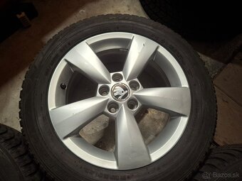 Predám org.hlinikové disky-Skoda Rapid-R16 - 5