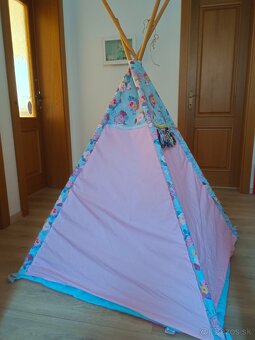 Znackovy stan Vigvam Teepee v boho štýle pre dievca - 5