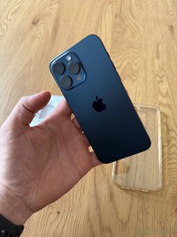 iPhone 15 Pro Max 256 gb Blue Titanium v záruke - 5