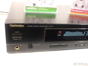 TOP stav MIDI HiFi equalizer TECHNICS SH-E51 = vyroba JAPAN - 5