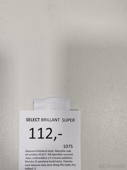 Futbalová lopta select brillant super - 5